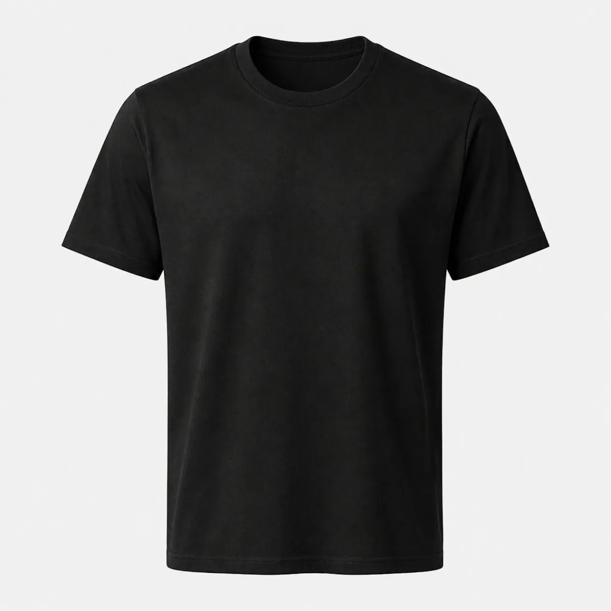 T-shirt Homem Preta de Manga Curta